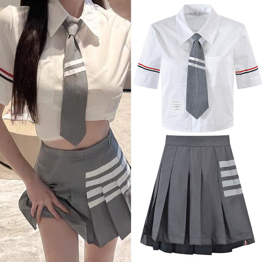 Womens shirt and skirt two piece set TREND
