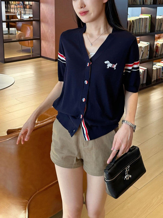 Twill knit T-shirt(副本) THOM TREND