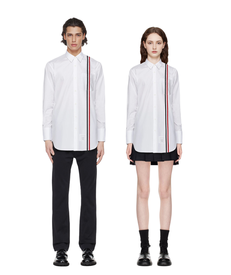 Front and back webbing shirt