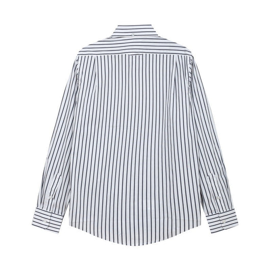 Blue and white patchwork shirt£¨¸±±¾£© THOM TREND
