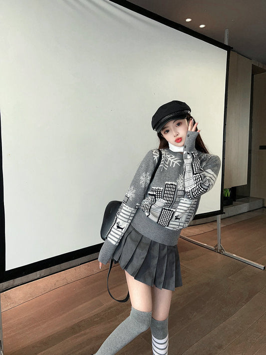 2025SS Snowflake Christmas Sweater TREND