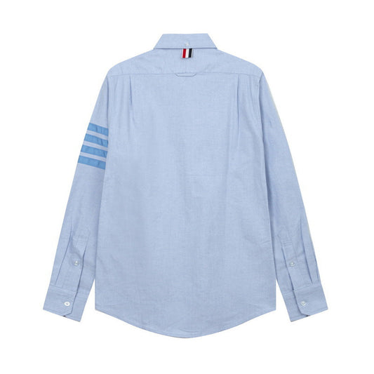 Double Sleeve Patches Contrast Shirt£¨¸±±¾£© THOM TREND