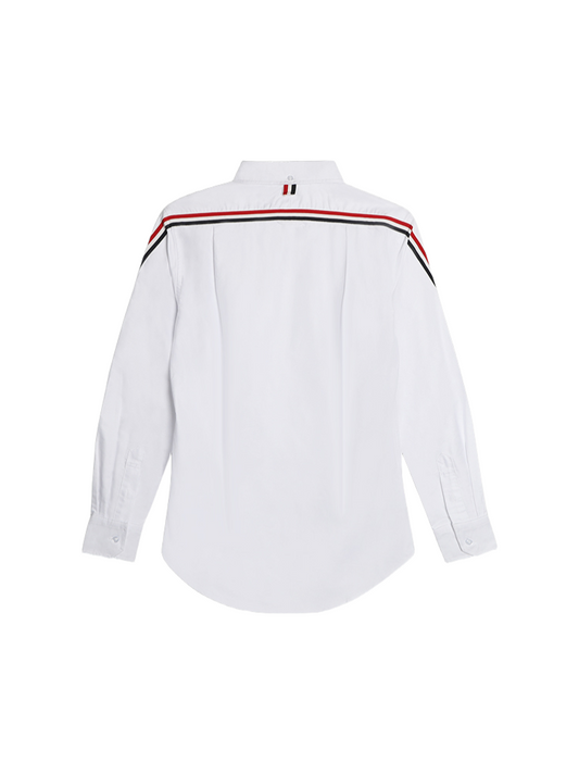 Back Shoulder Sleeve Web Shirt¡ꡧ?¡ä??? TREND