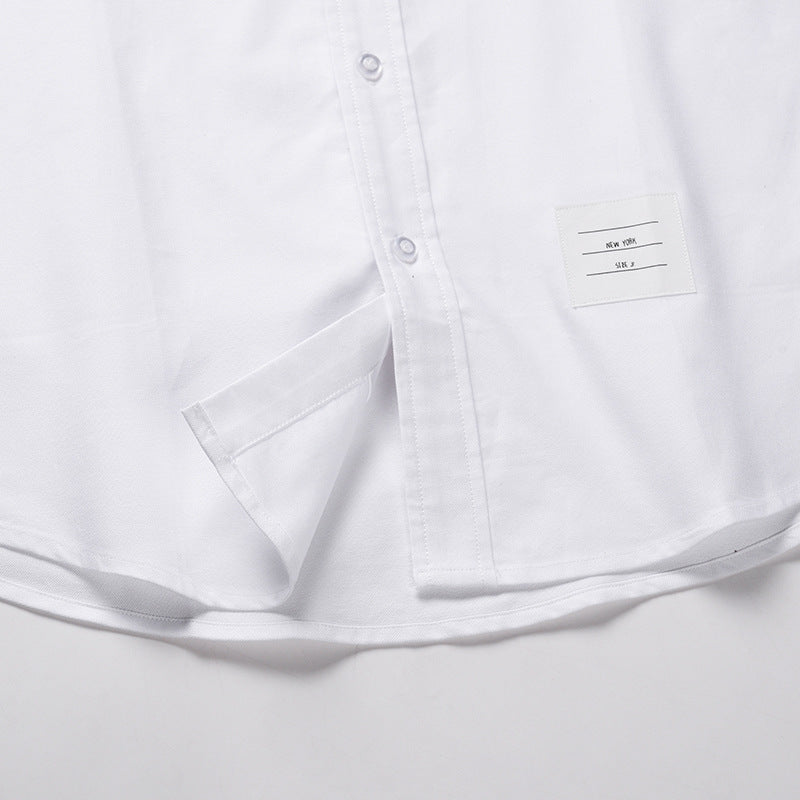 Men's zipper short sleeve shirt(复制) THOM TREND