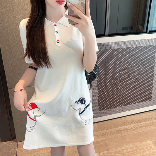 Women's Knitted vest dress