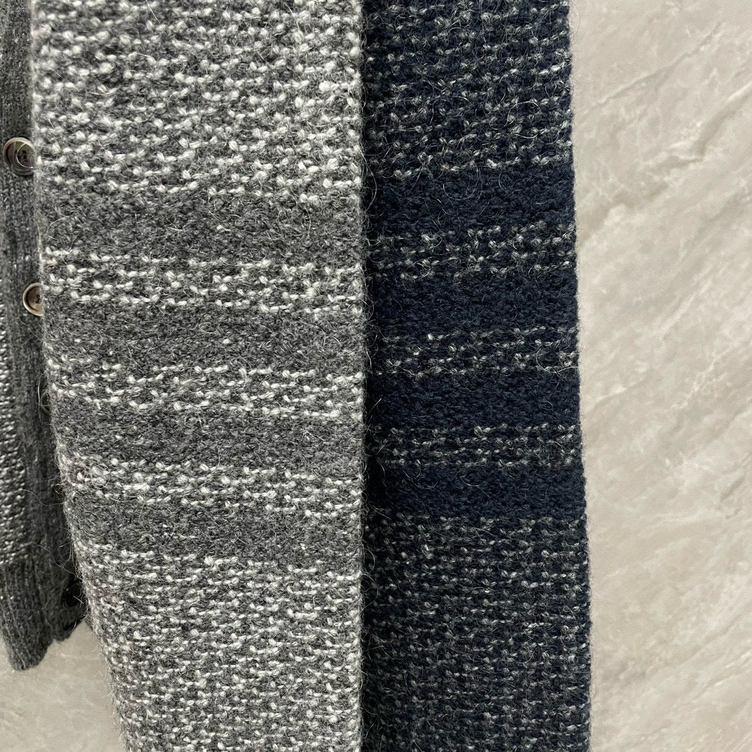 2025SS Snowflake Chunky Knit Cardigan THOM TREND