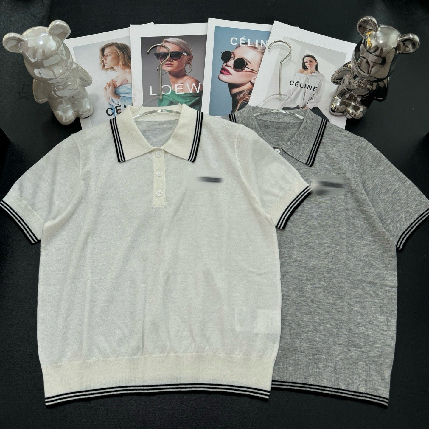 Classic Knit Polo T-Shirt — Short Sleeve