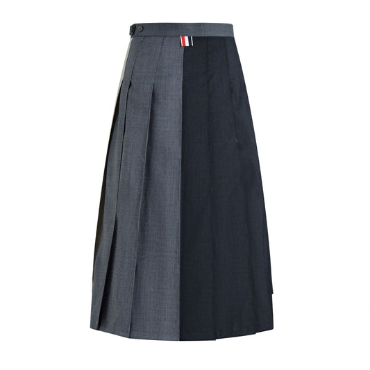 Womens three-color pleated skirt???????? TREND
