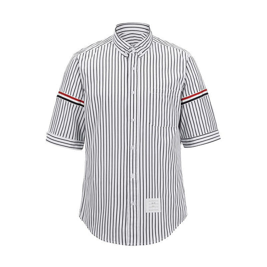 Unisex Pocket Webbing Short Sleeve Shirt£¨¸´Öƣ© THOM TREND