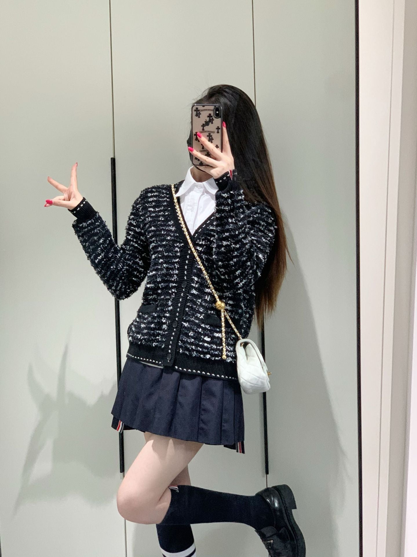 2025SS Unisex tweed jacket THOM TREND