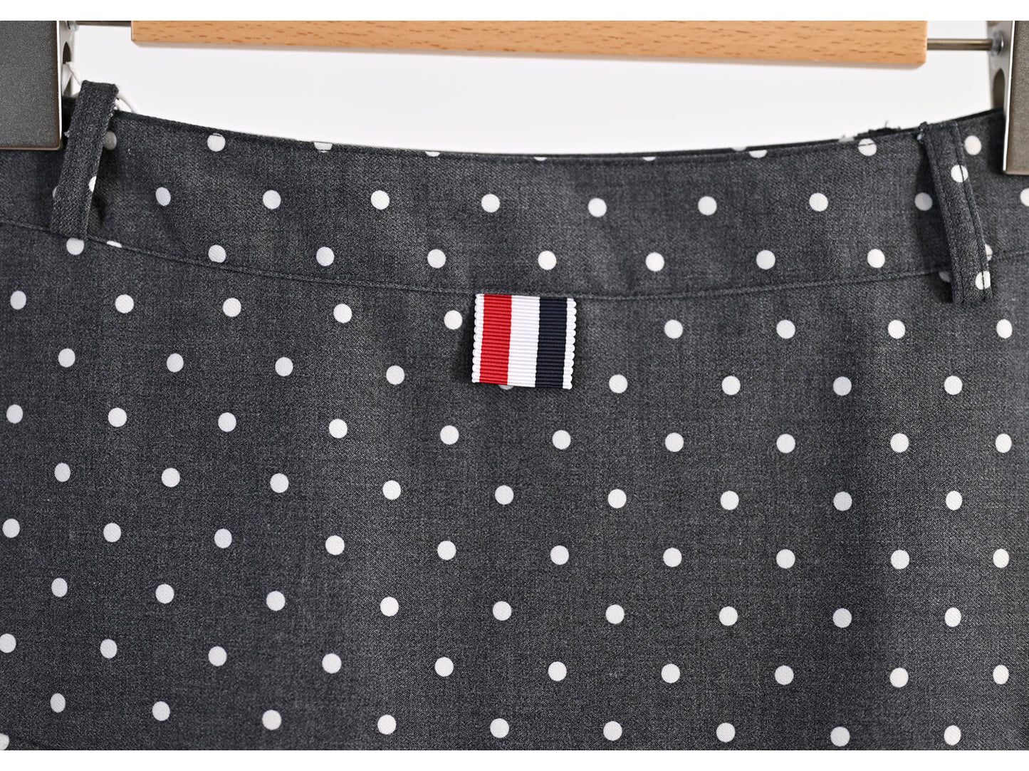 Polka dot high-waisted skirt THOM TREND