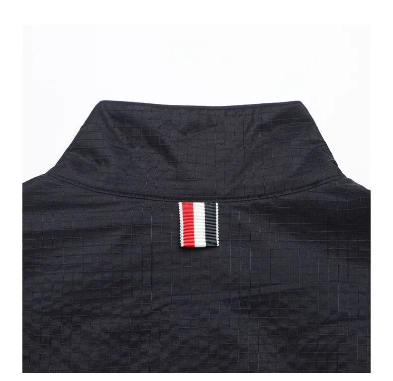 2025SSS Checkered embossed jacket THOM TREND