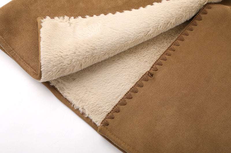 2025SS Women's suede coat THOM TREND