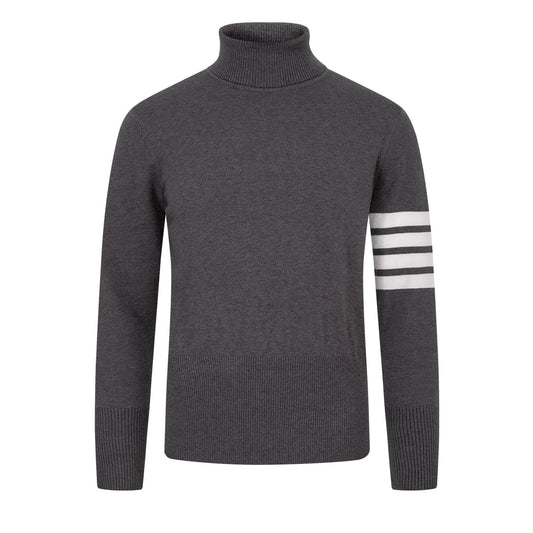 4 Bars Turtleneck Sweater TREND