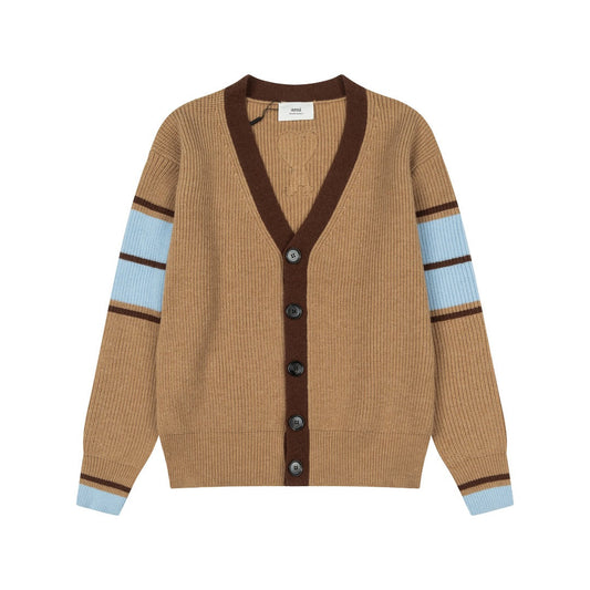 V-Neck Knit Sweater