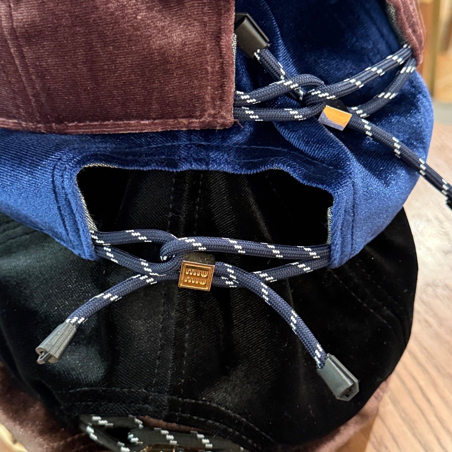 Velvet Baseball Cap — Adjustable