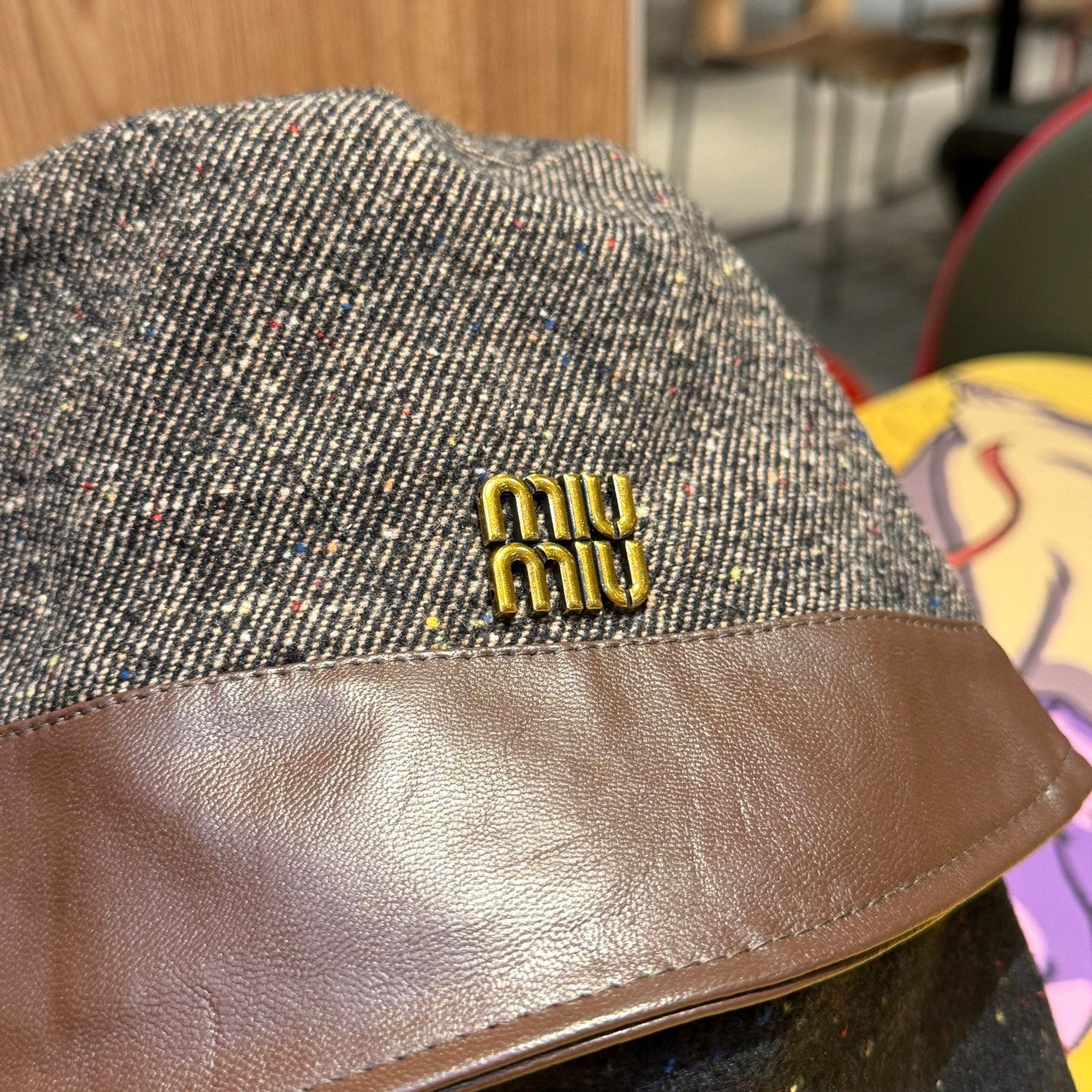 Lambskin Bucket Hat