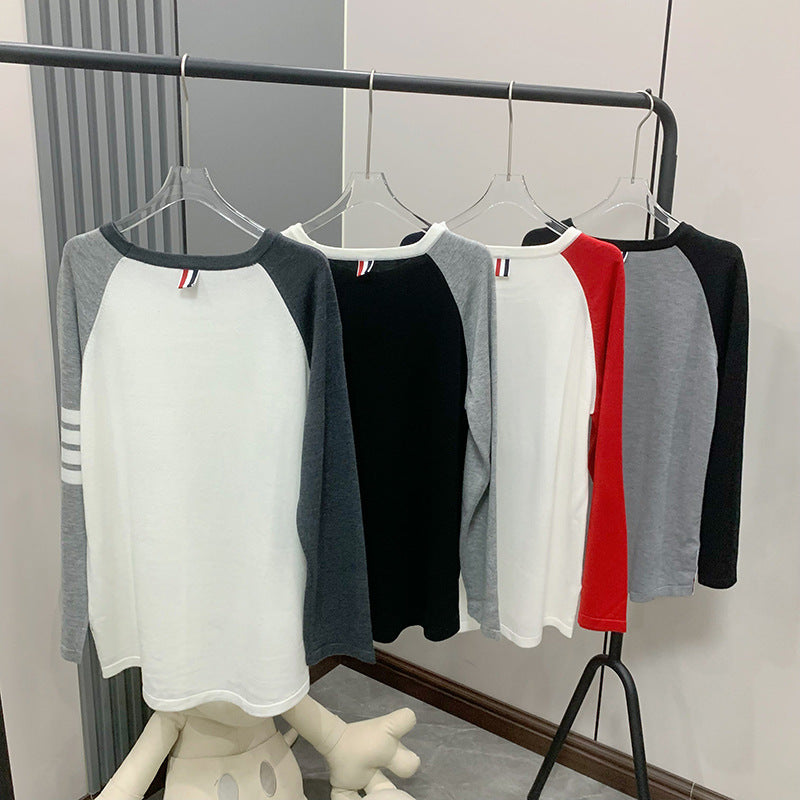 2025SS Women's long-sleeved T-shirt THOM TREND