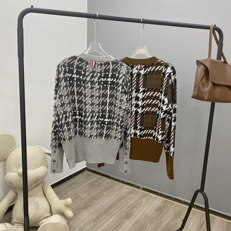 Women's wool crew neck sweater(复制) THOM TREND