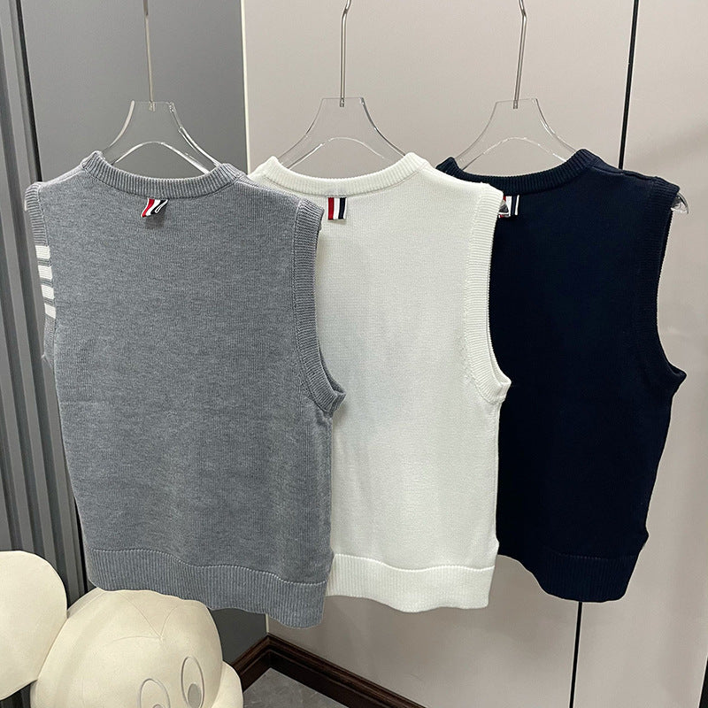 Chest flower vest Women's vest