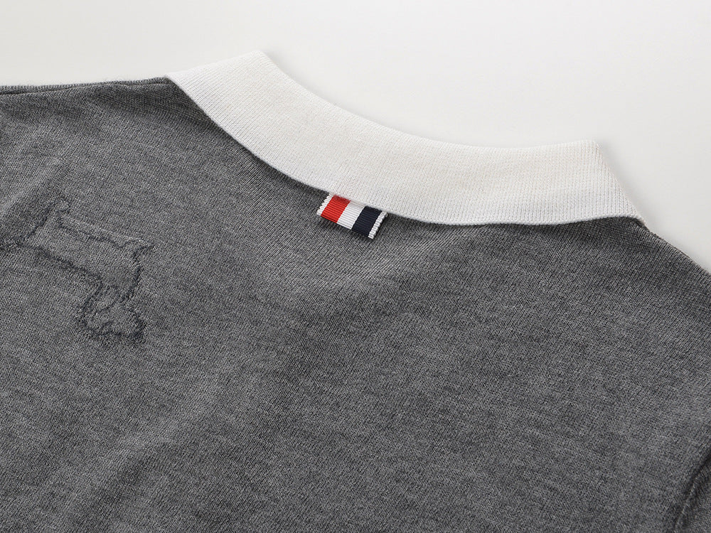 Puppy jacquard T-shirt