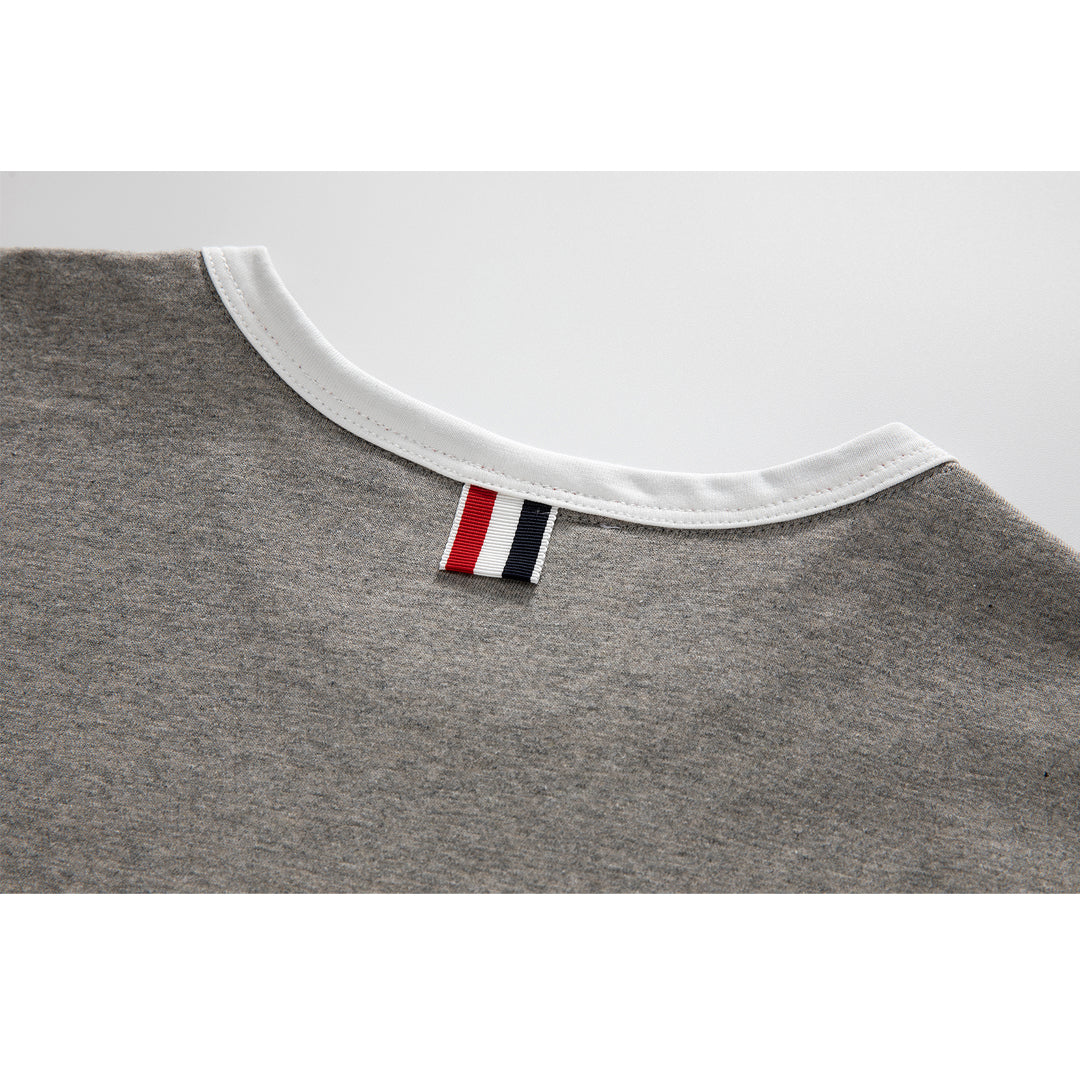 Solid color T-shirts THOM TREND