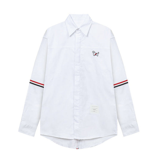 Unisex all-over embroidered shirt£¨¸±±¾£© THOM TREND