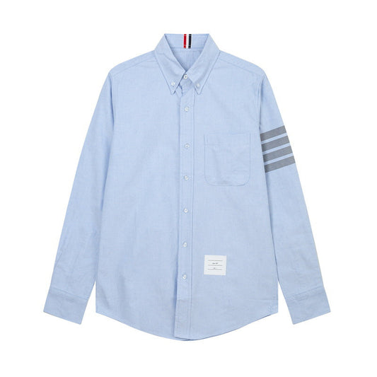 Placket ribbon shirt£¨¸±±¾£© THOM TREND