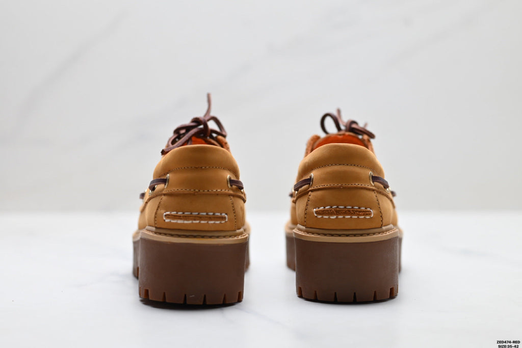 Timberland Wheat Women's Platform Boat Shoe - detail image 6