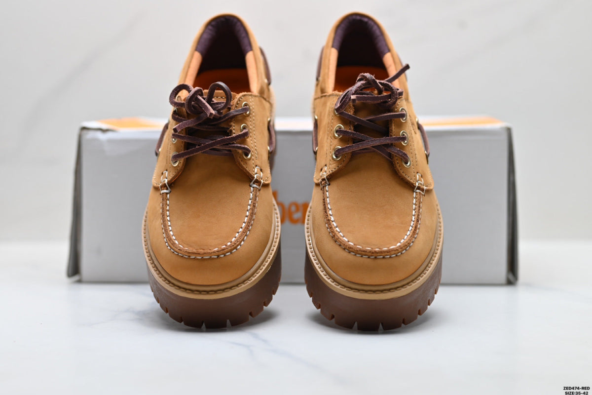 Timberland Wheat Women's Platform Boat Shoe - detail image 7