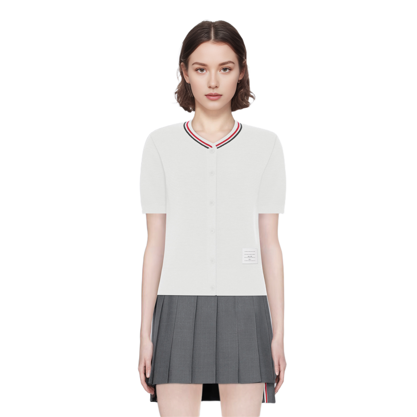 Women's Knitted Wool POLO Shirt（副本） THOM TREND