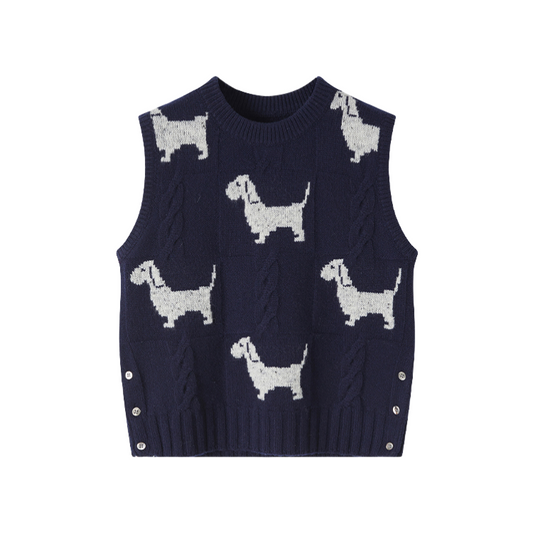 Women's wool vest THOM TREND