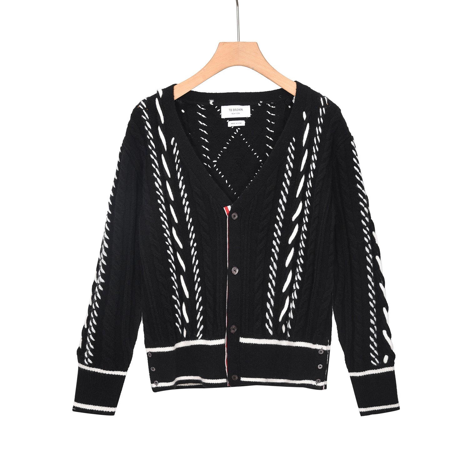 2025SS V-neck wool coat THOM TREND