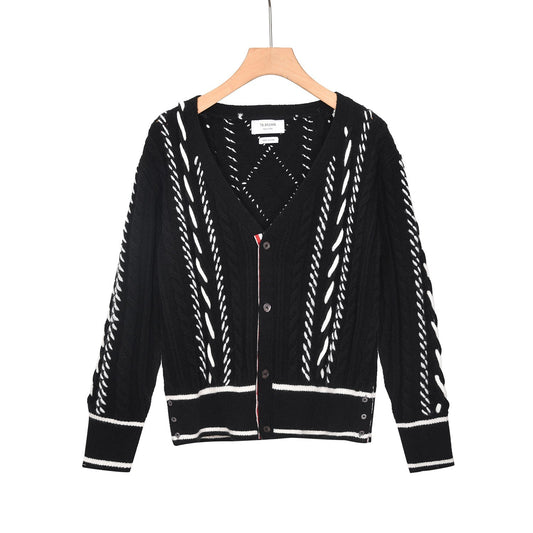 2025SS V-neck wool coat THOM TREND