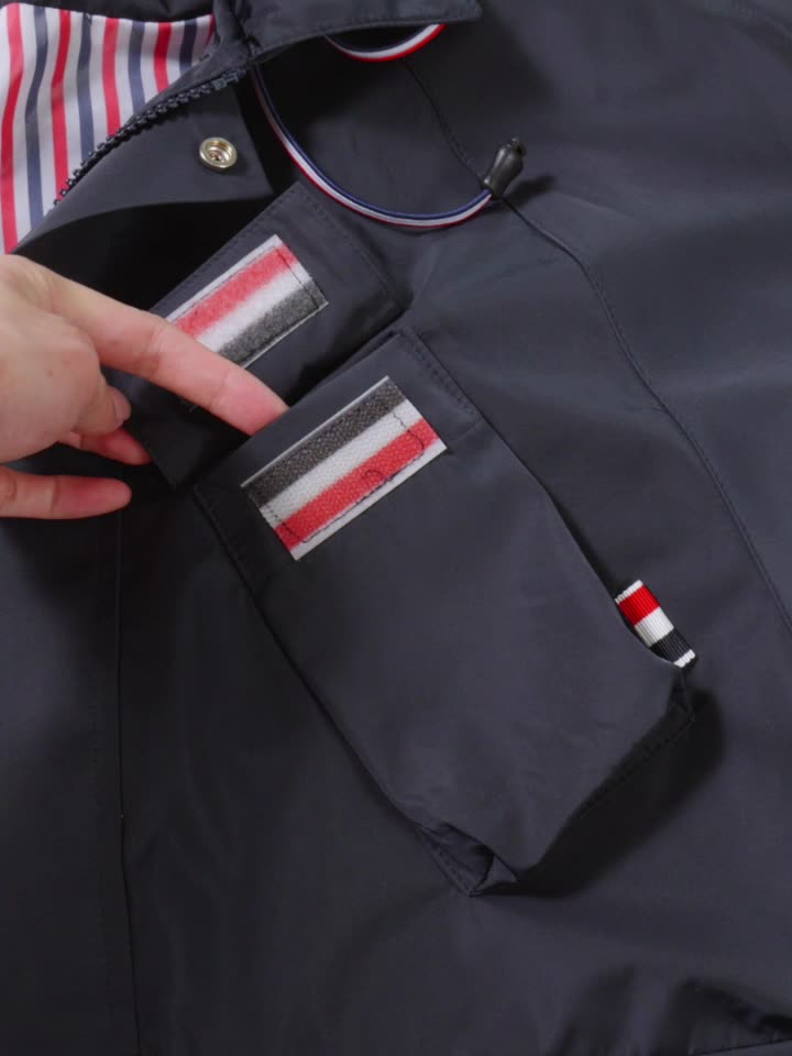 Men's corduroy jacket with hood（副本） THOM TREND