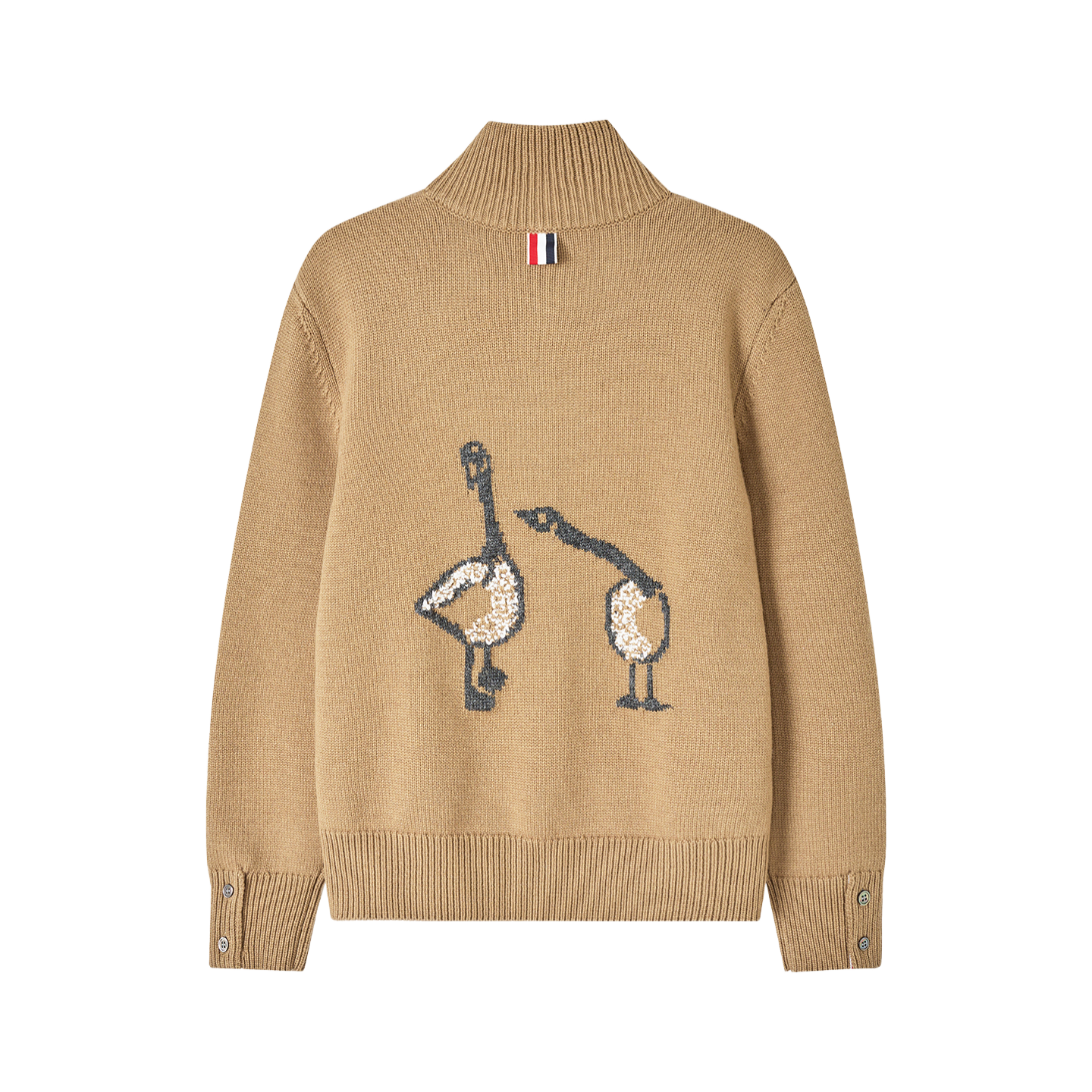 2025SS Feather intarsia sweater（副本） THOM TREND