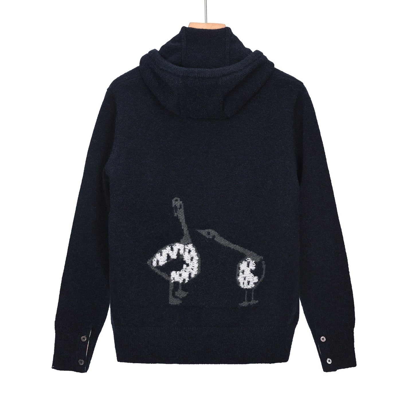 2025SS duck jacquard sweater jacket THOM TREND