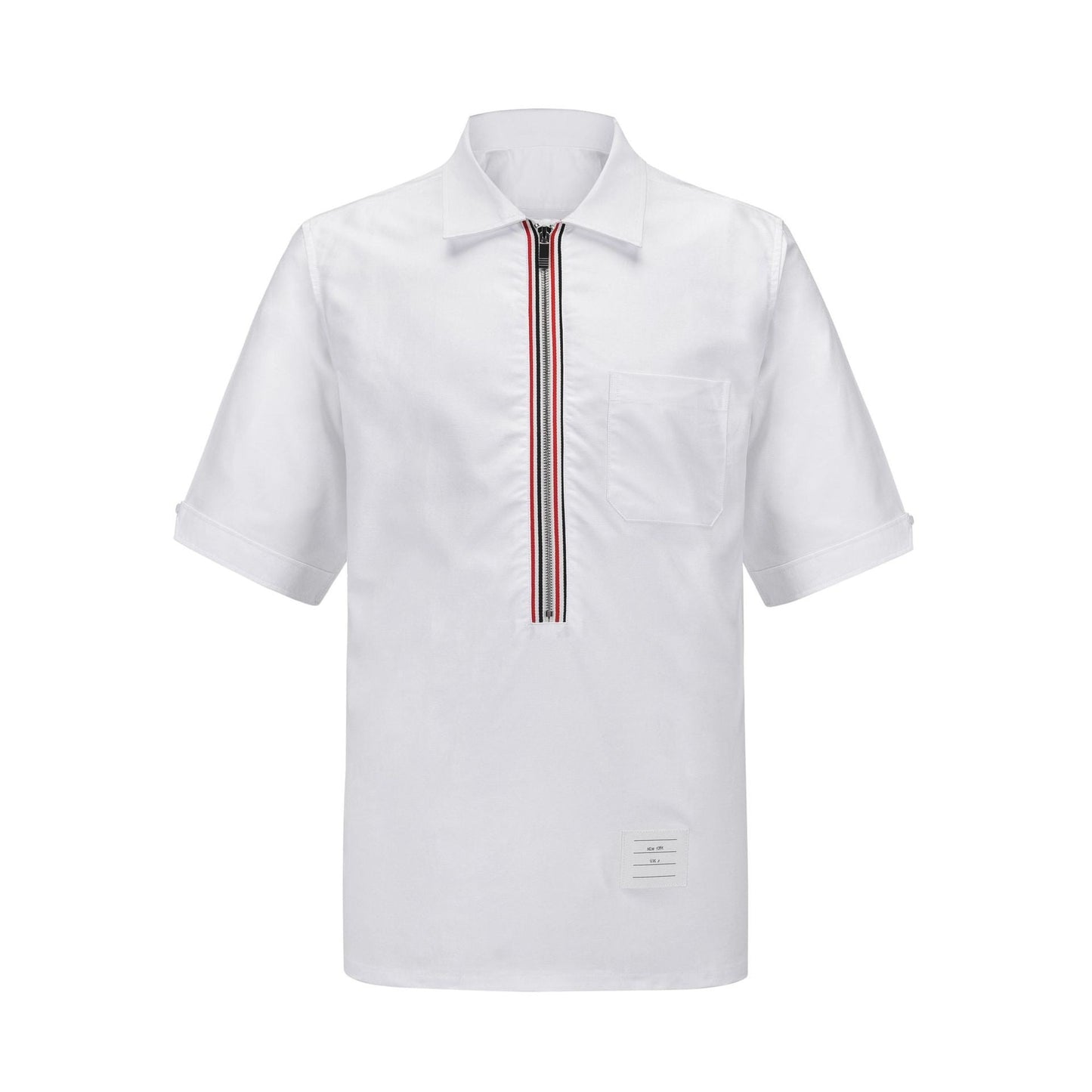 Men's striped short-sleeved shirt（复制） THOM TREND