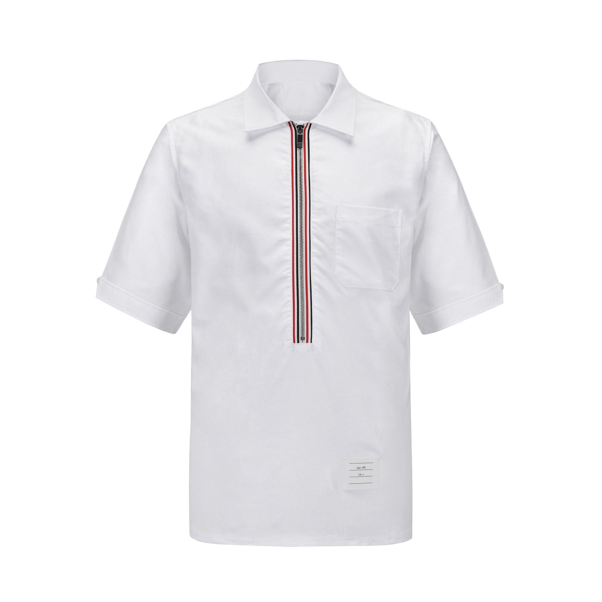 Men's striped short-sleeved shirt（复制） THOM TREND