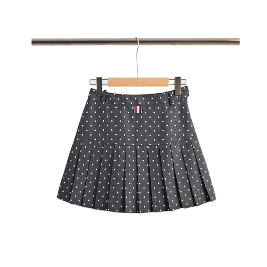 Polka dot high-waisted skirt  TREND