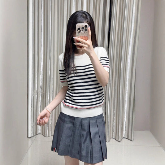 Puppy embroidered short sleeves（副本） THOM TREND