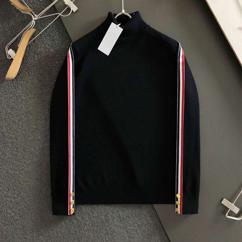 Double-sleeved turtleneck sweater THOM TREND