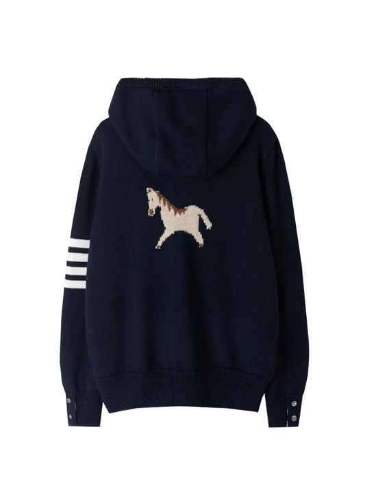 2026SS  Unisex pony cardigan 