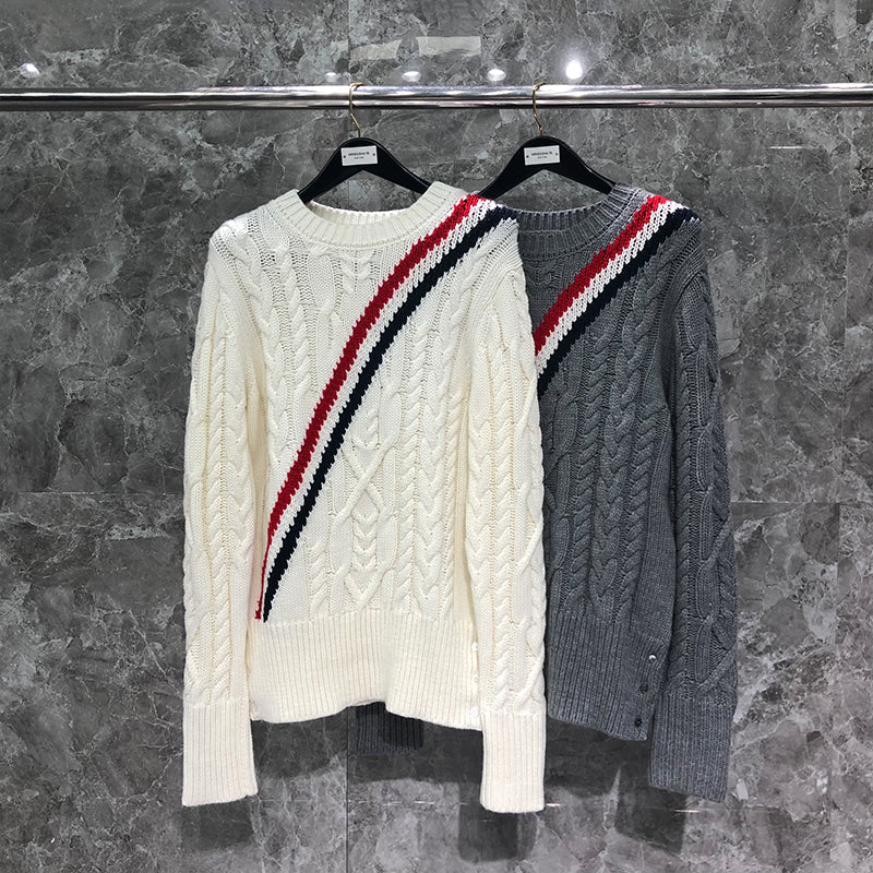 2025SSS Crew neck sweater THOM TREND