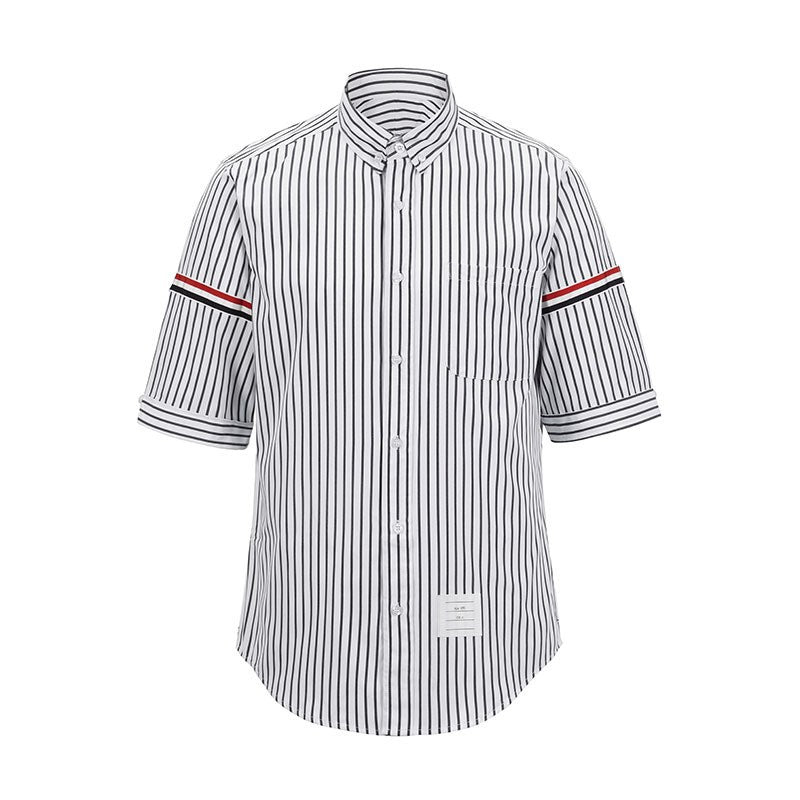 Unisex Pocket Webbing Short Sleeve Shirt（复制） THOM TREND