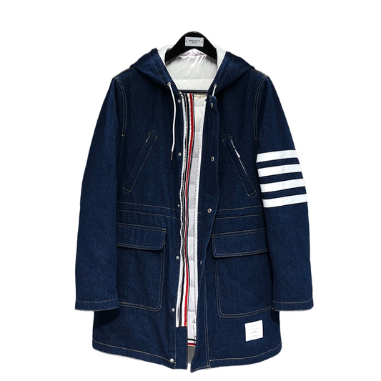 2025SSS Mid-length denim jacket THOM TREND