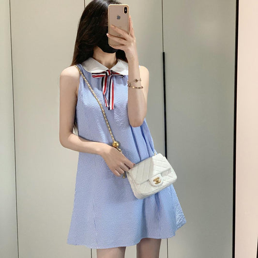 Blue Striped Shirt Dress（复制） THOM TREND