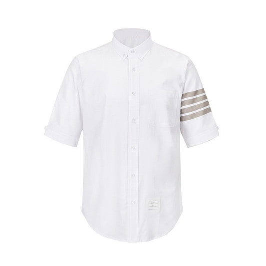 Double sleeve stripes Short shirt（复制） THOM TREND