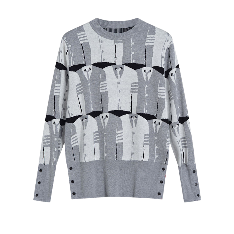 2025SS  Four-bar sweater THOM TREND