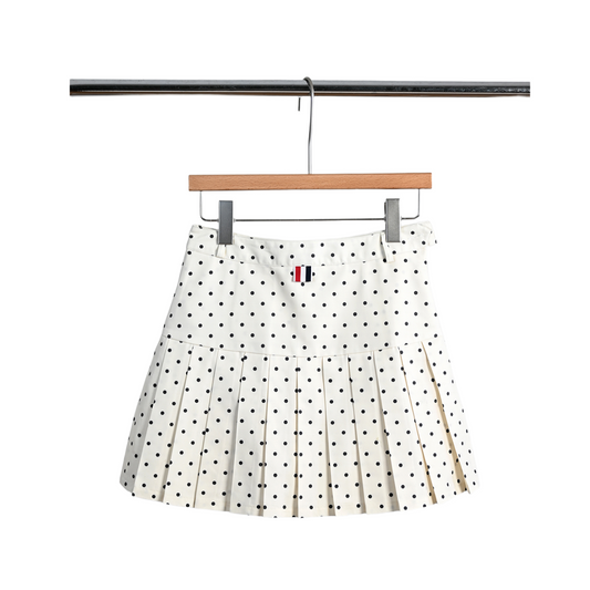 Polka dot high-waisted skirt  TREND